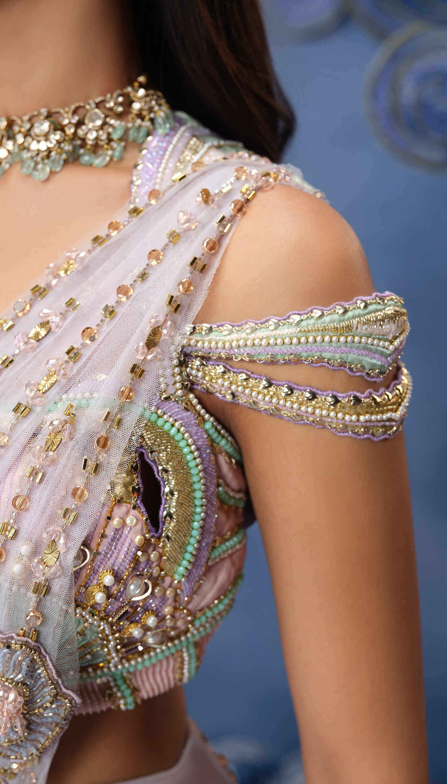 Riviera breeze saree