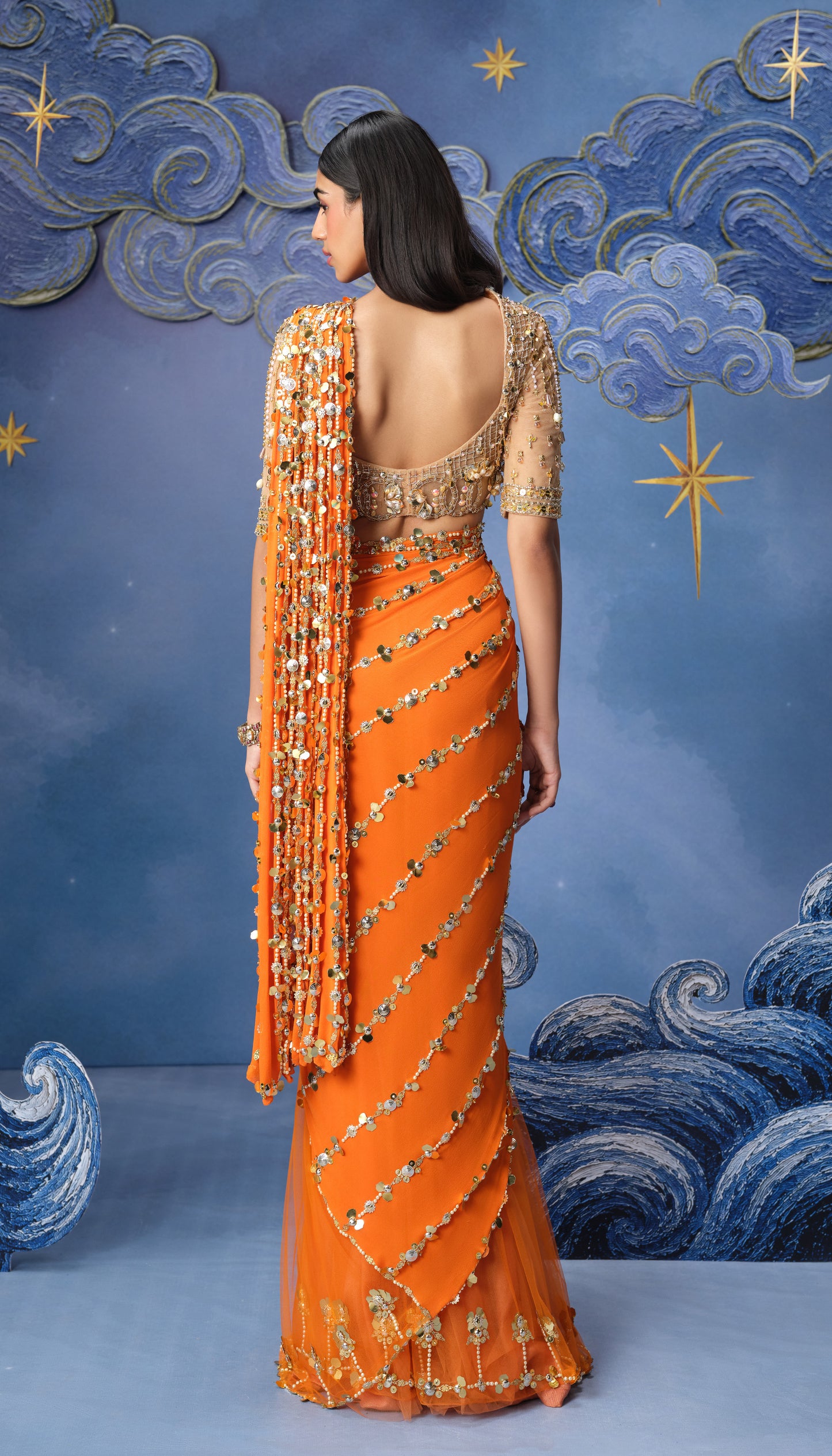 SUNLIT SOL - SAREE SET