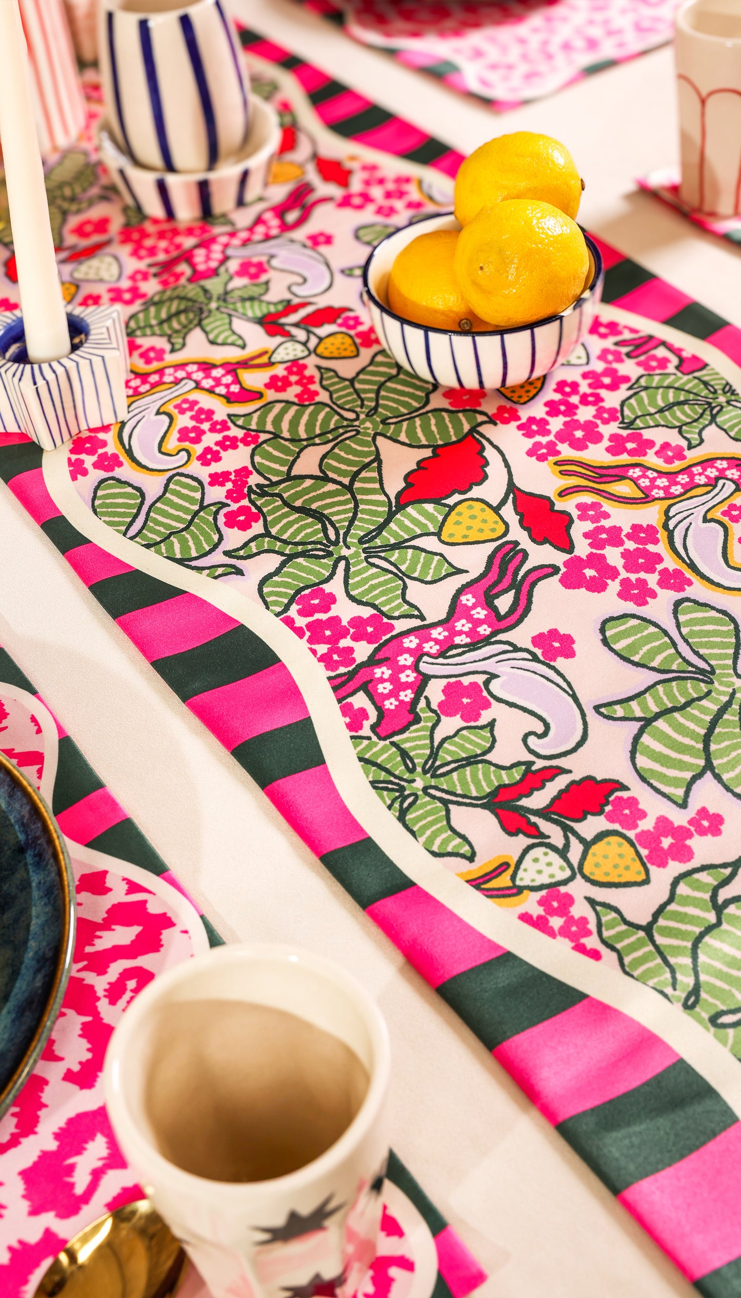 Wild Pop Table Runner