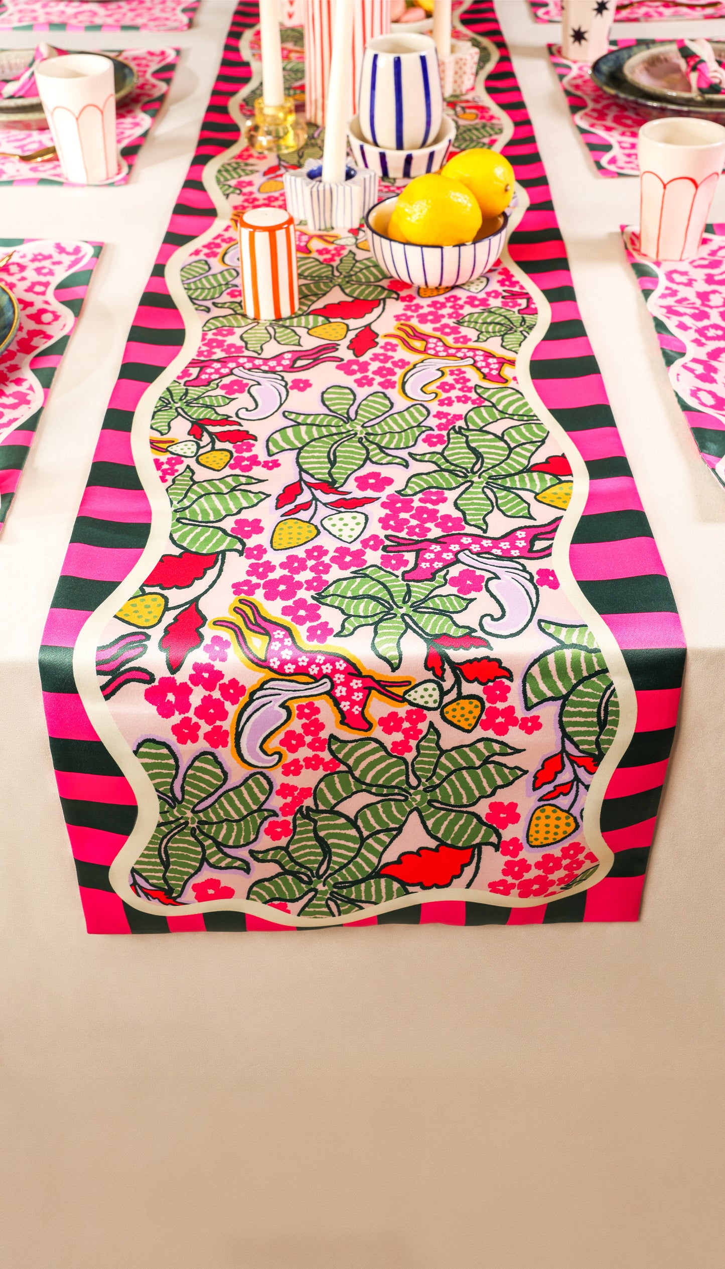 Wild Pop Table Runner