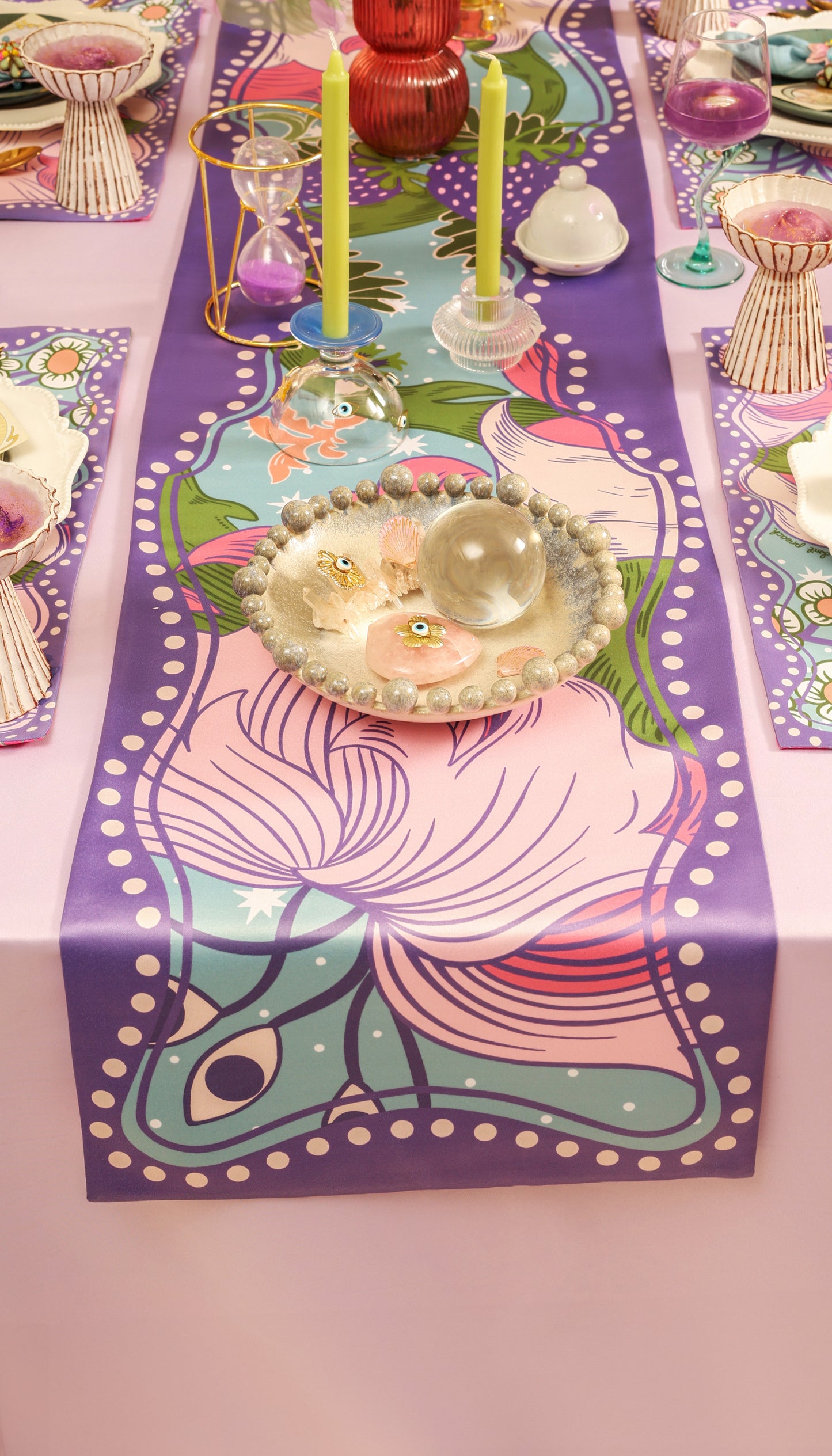Berry Moon Table Runner