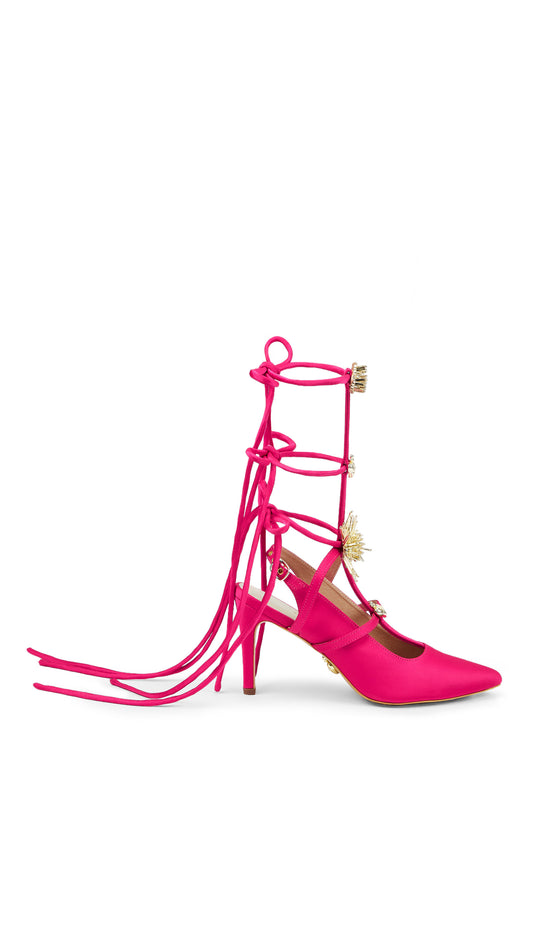 Kiss My Cosmos- Tie Up Stiletto