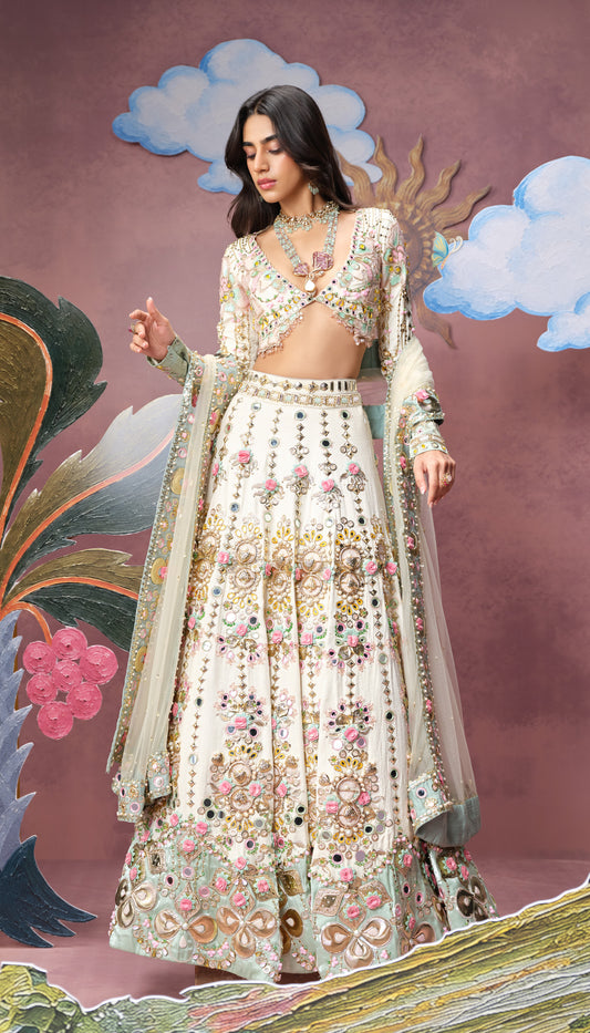 THE MOON CHOSE US - LEHENGA SET