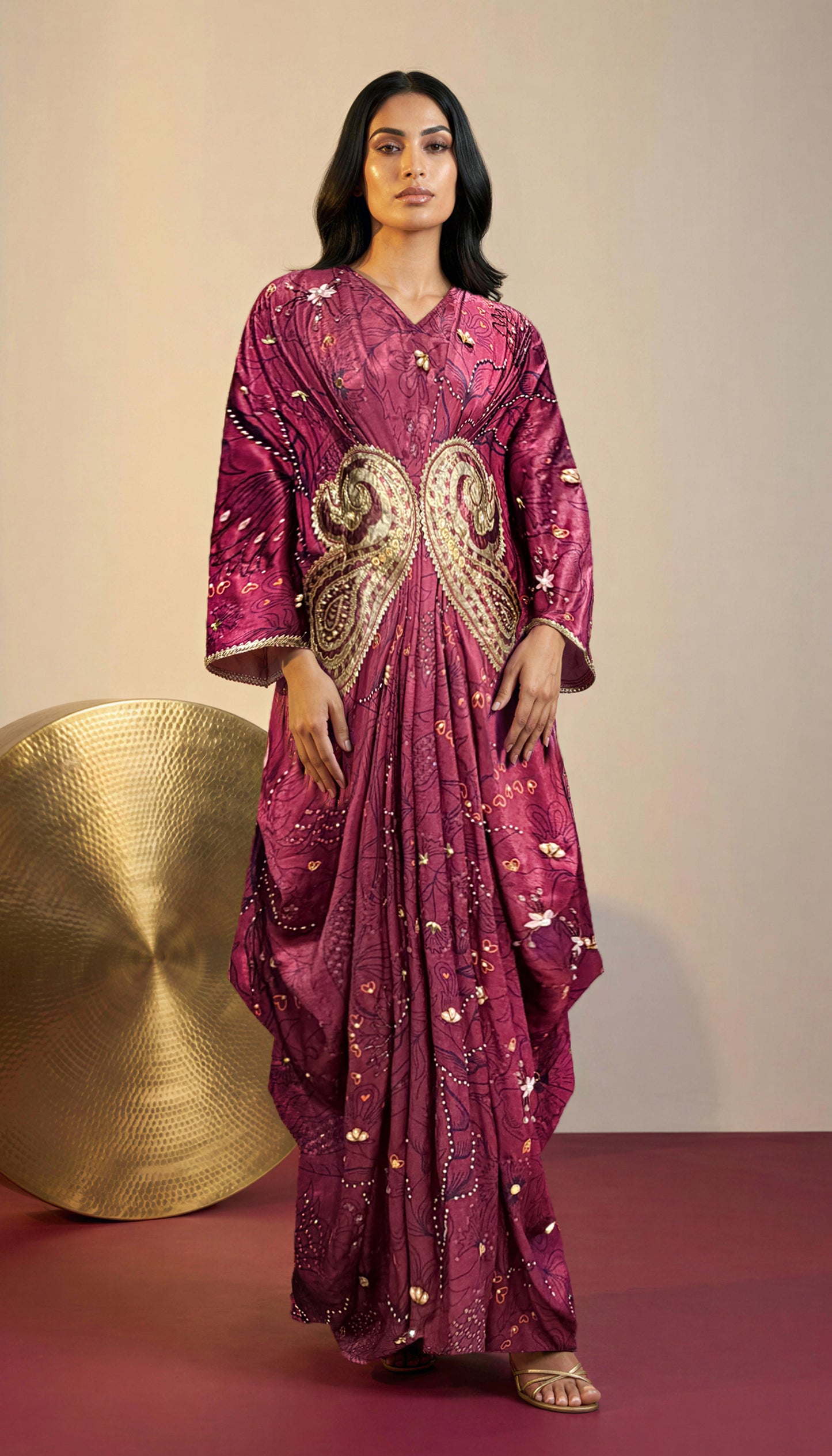 BERRY WHISPER - Kaftan