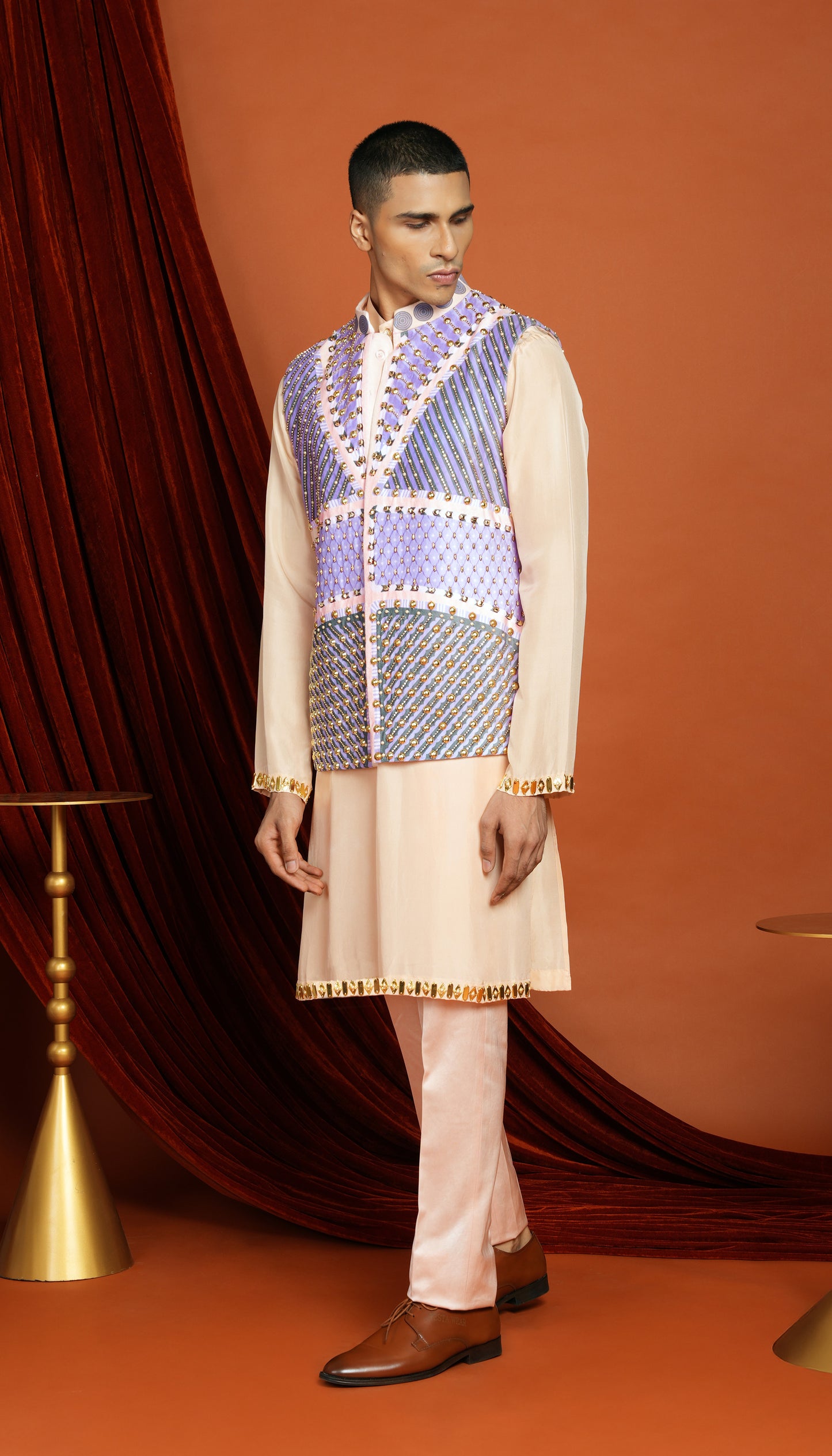 JUDE - vest jacket set