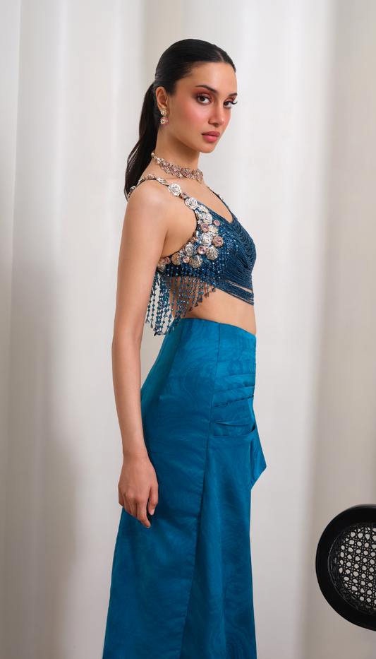 Mystic Midnight Drip - Skirt