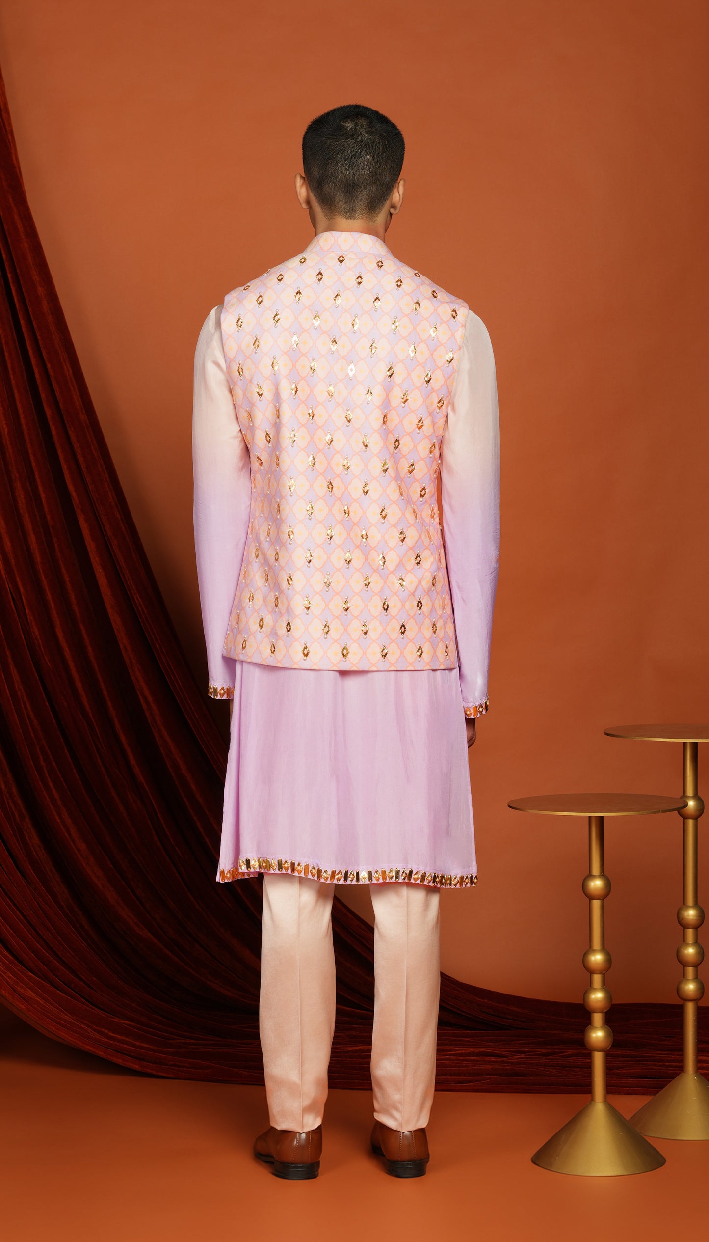 Cole - vest jacket set