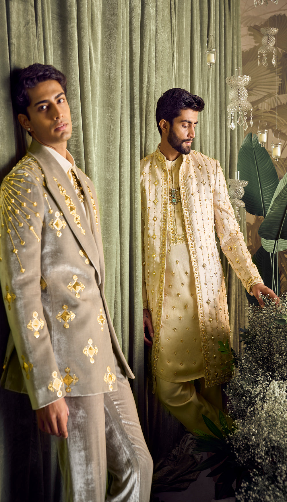 LEO - GREY BLAZER SET