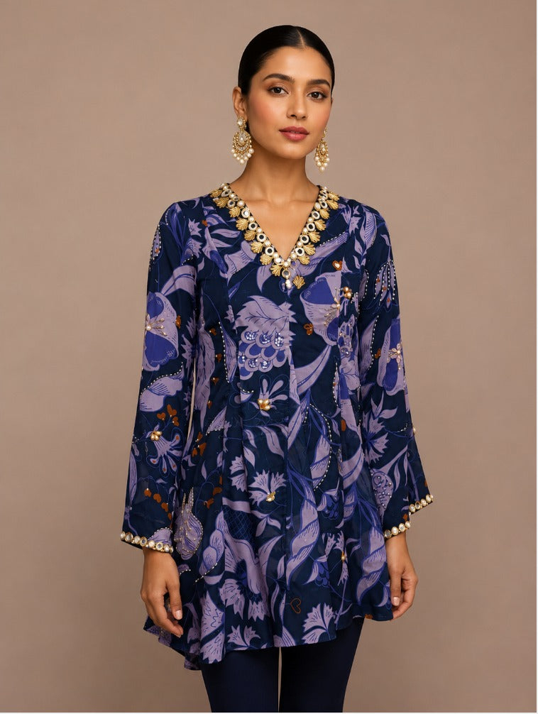 Alieha printed kurta set
