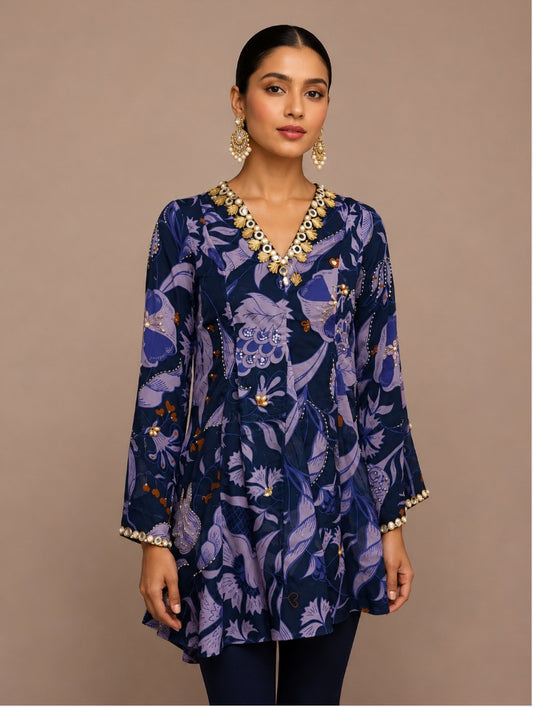 Alieha printed kurta set