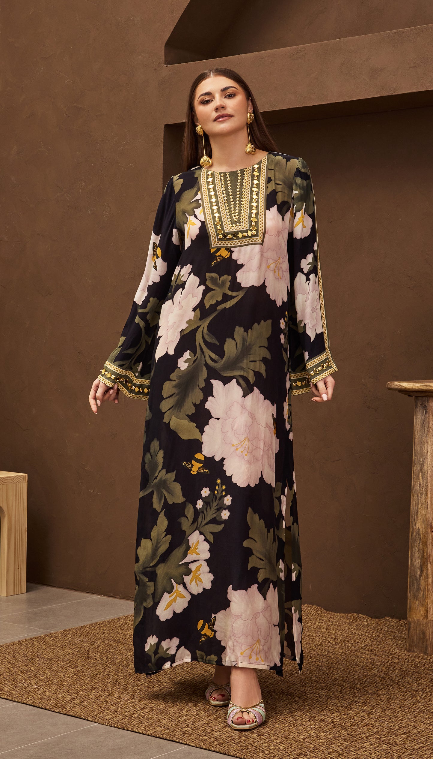 Petal Whisp Kaftan