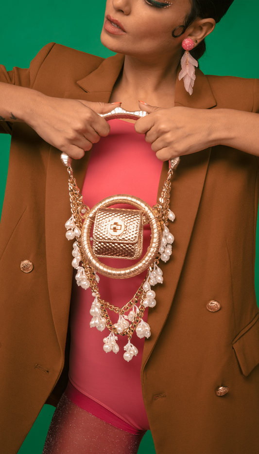 The Evening Spidey- Rose gold