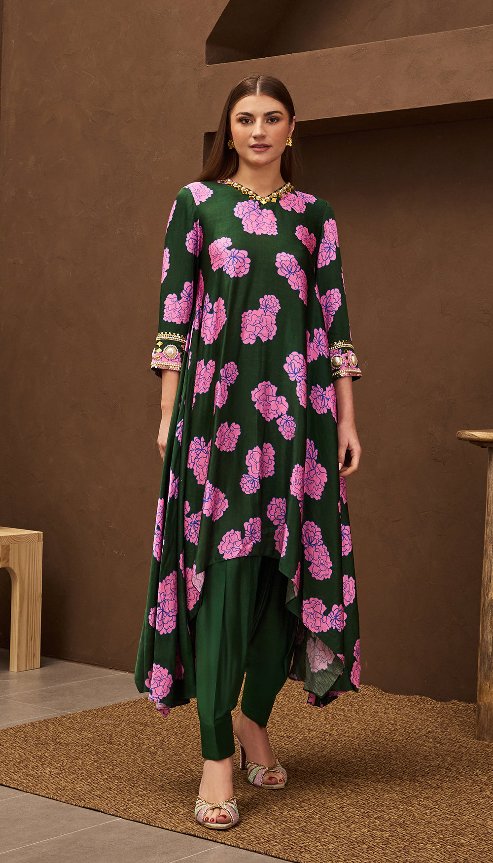 Rose Garden Kurta Set