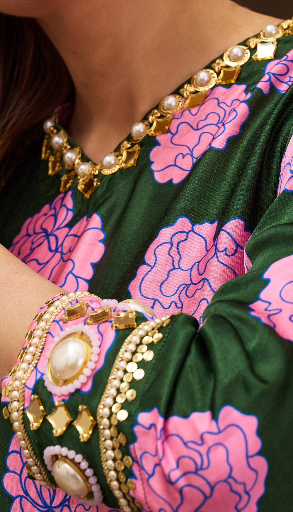 Rose Garden Kurta Set