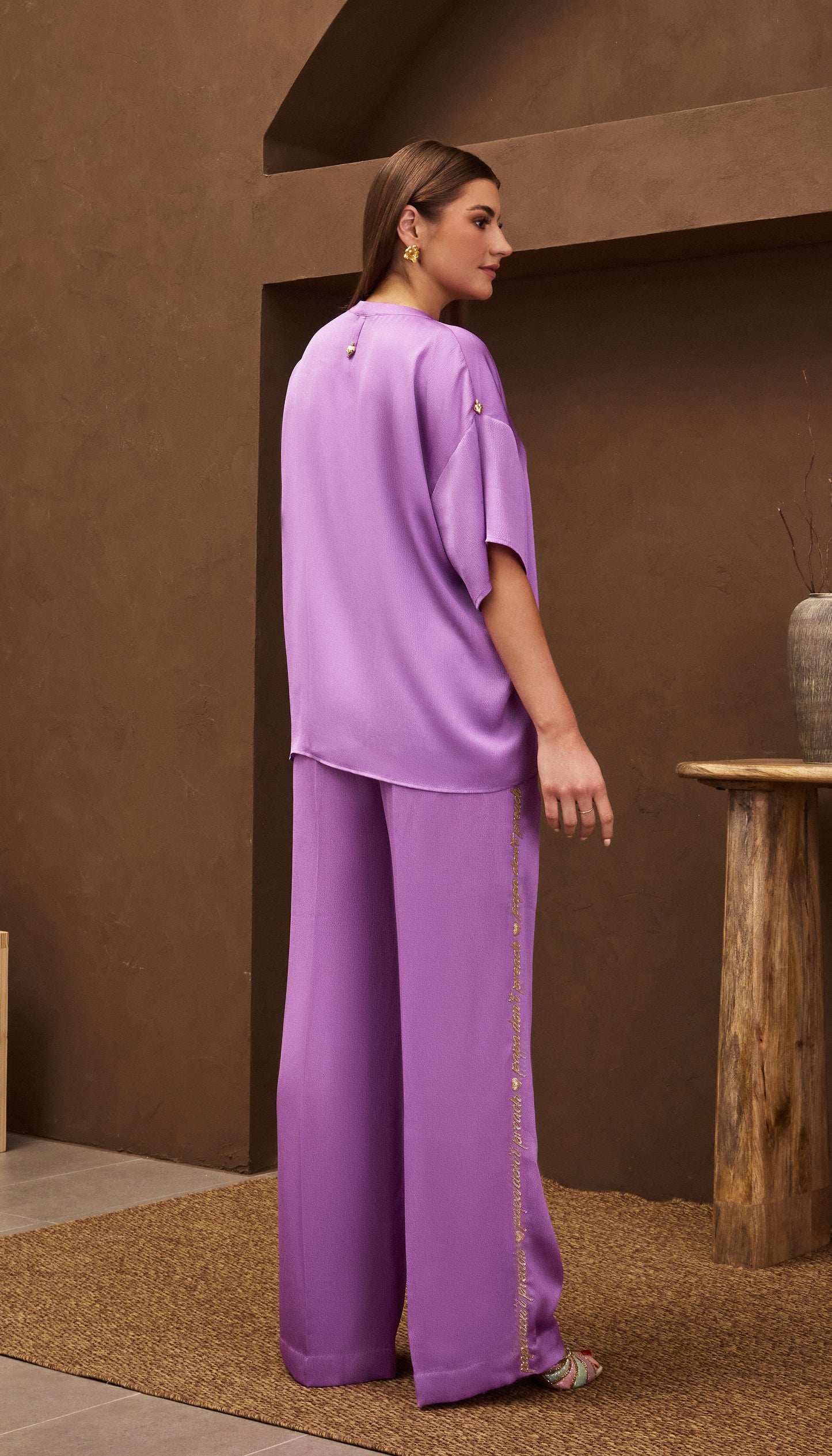 Violet Veil Co-ord Set