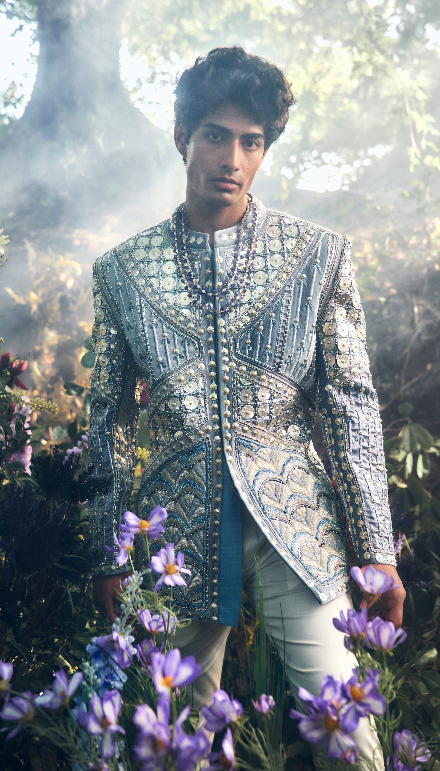 Oliver - Ice Blue Jacket Set