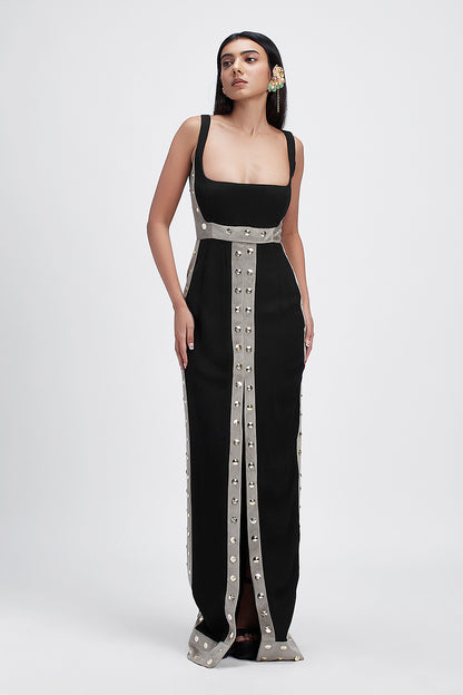 Obsidian Whisper Gown