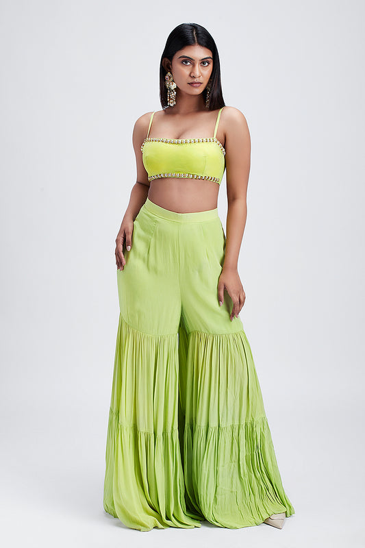 Pistachio Poem - Pant Set