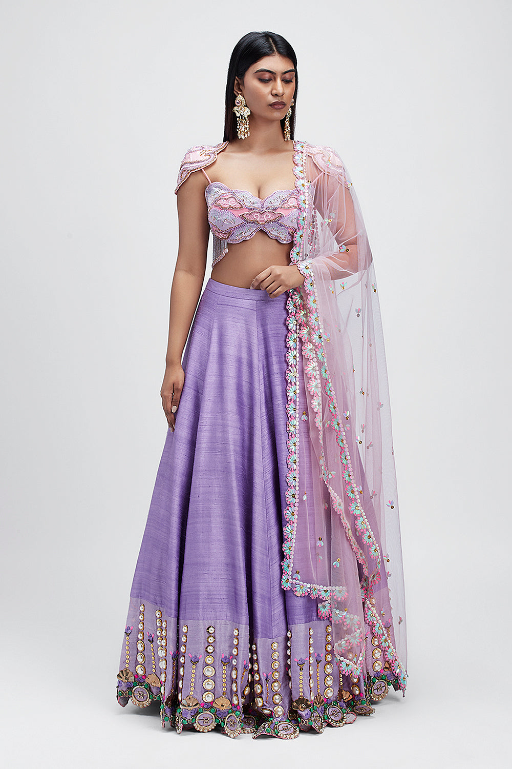 Lilac Breeze - Lehenga Set