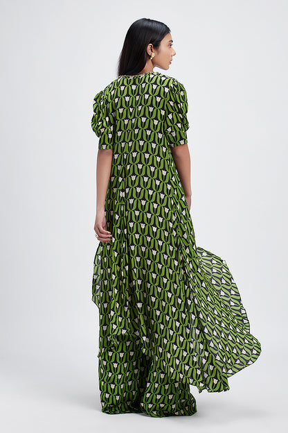 Fern Folklore - jacket , blouse and pant set