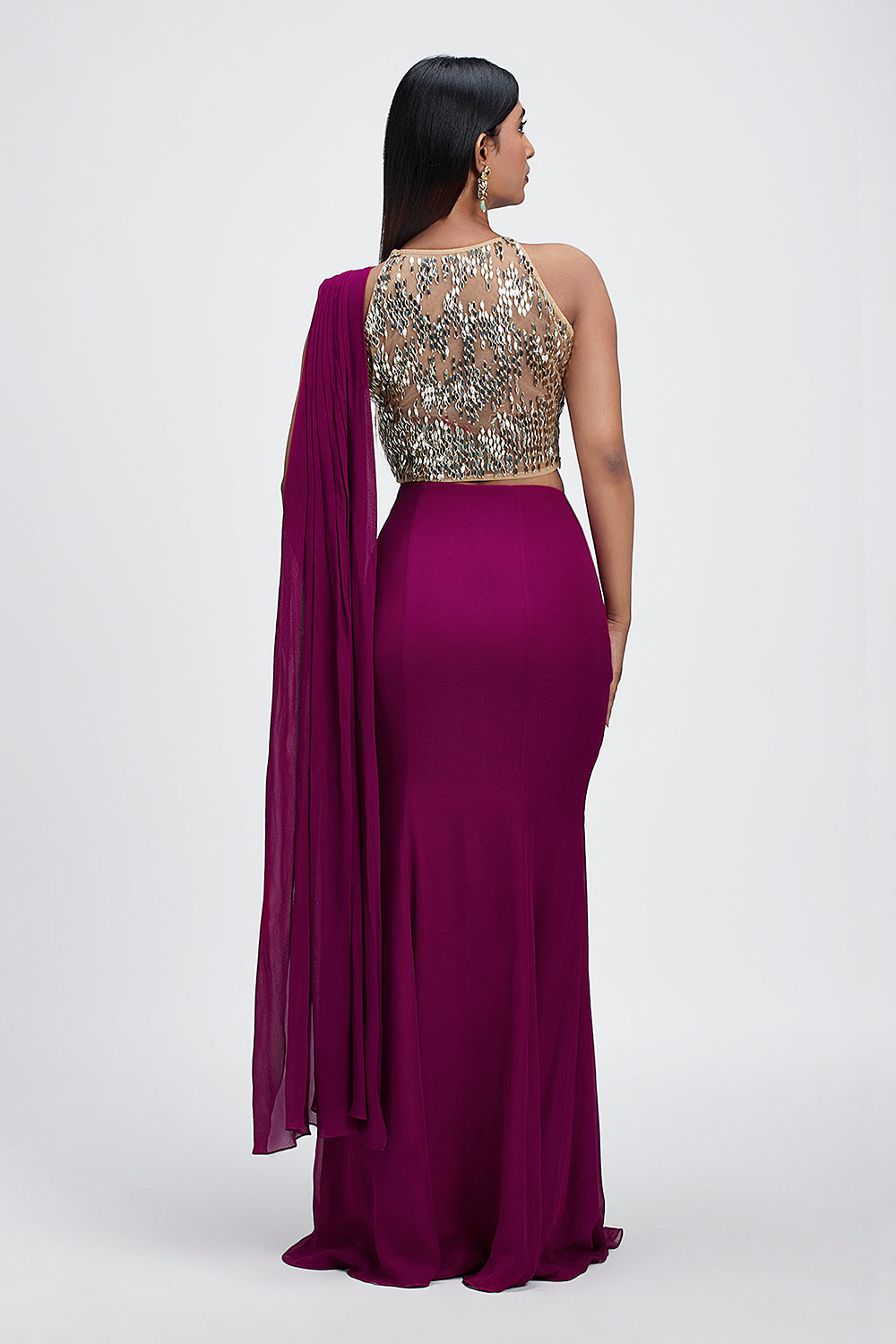 Petal Reverie - Saree set