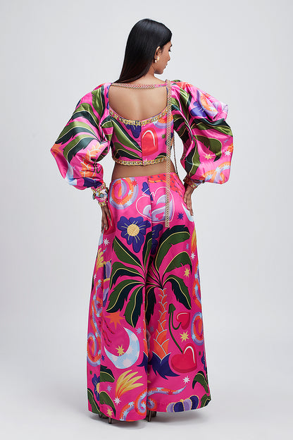 Wild Orchid - Pant Set