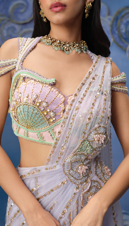 Riviera breeze saree