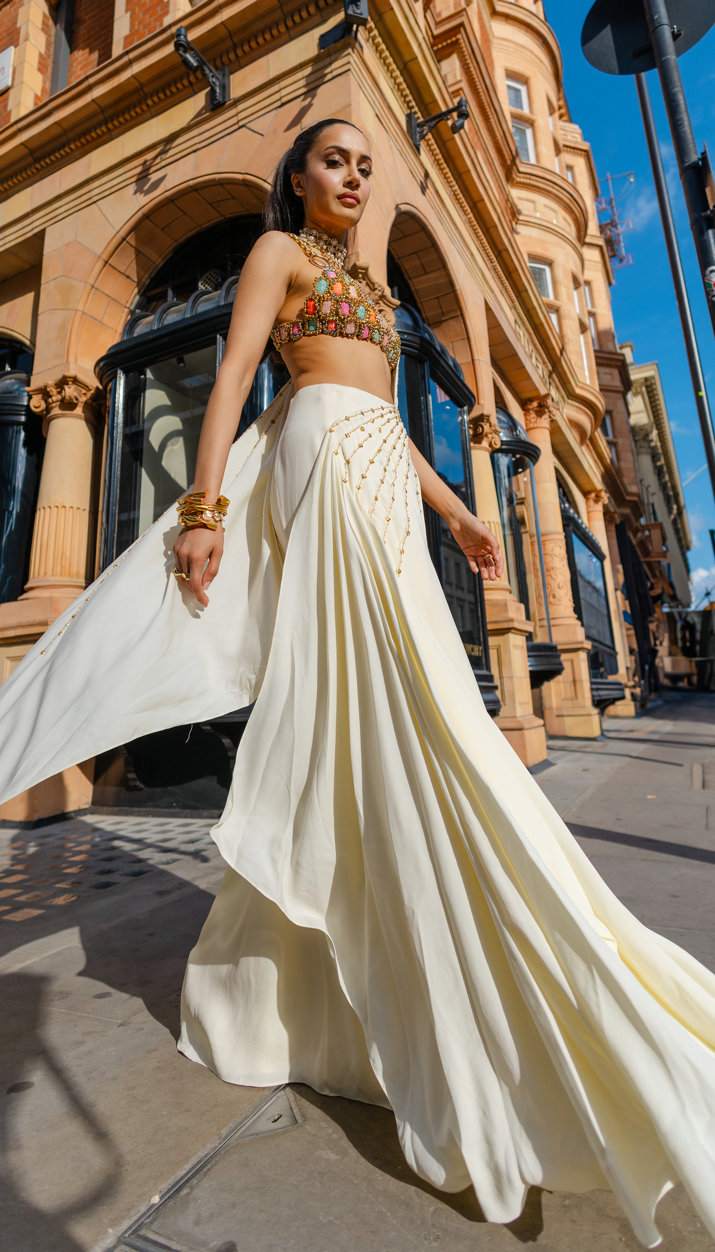 Champagne Drape