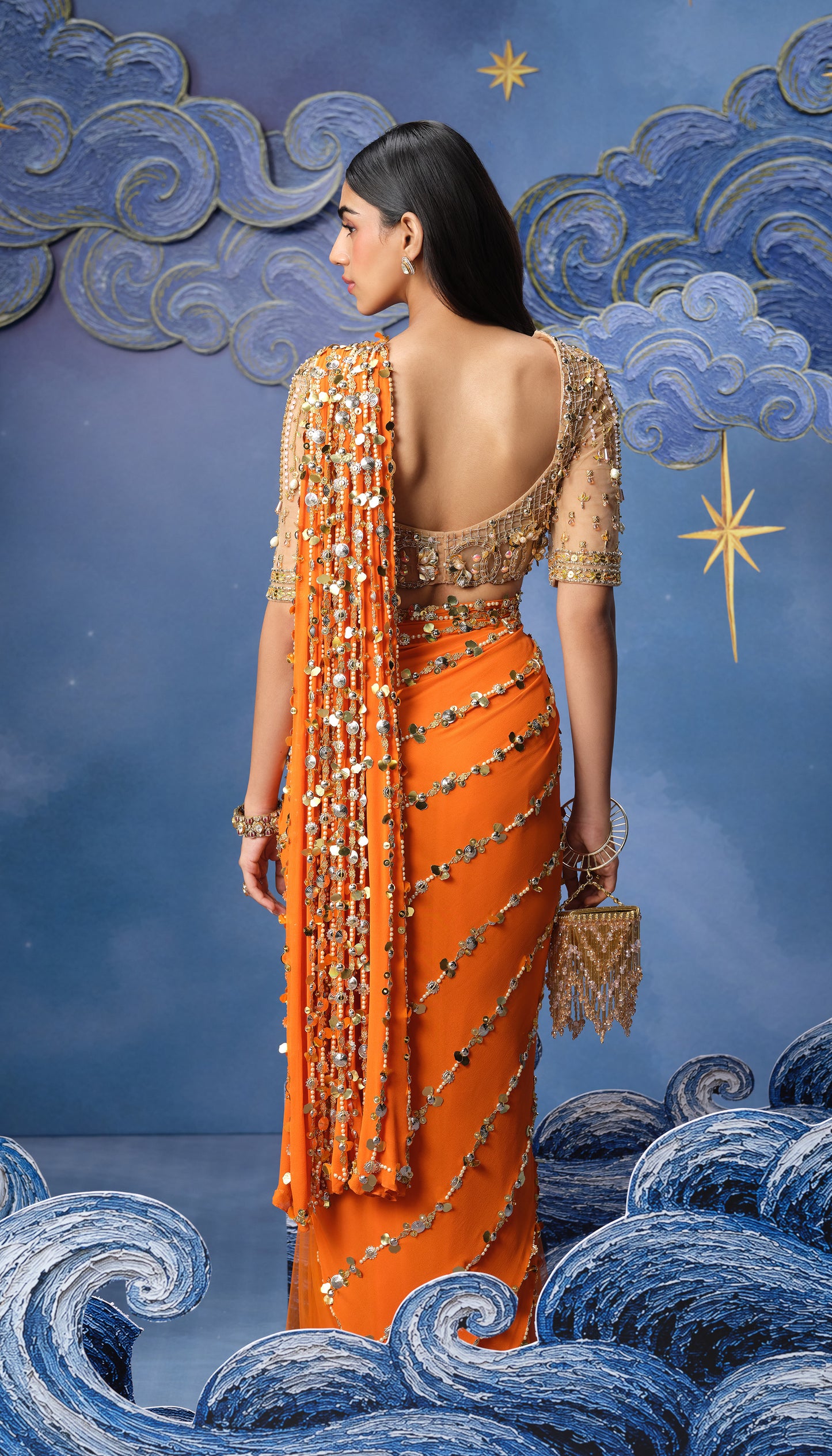 SUNLIT SOL - SAREE SET