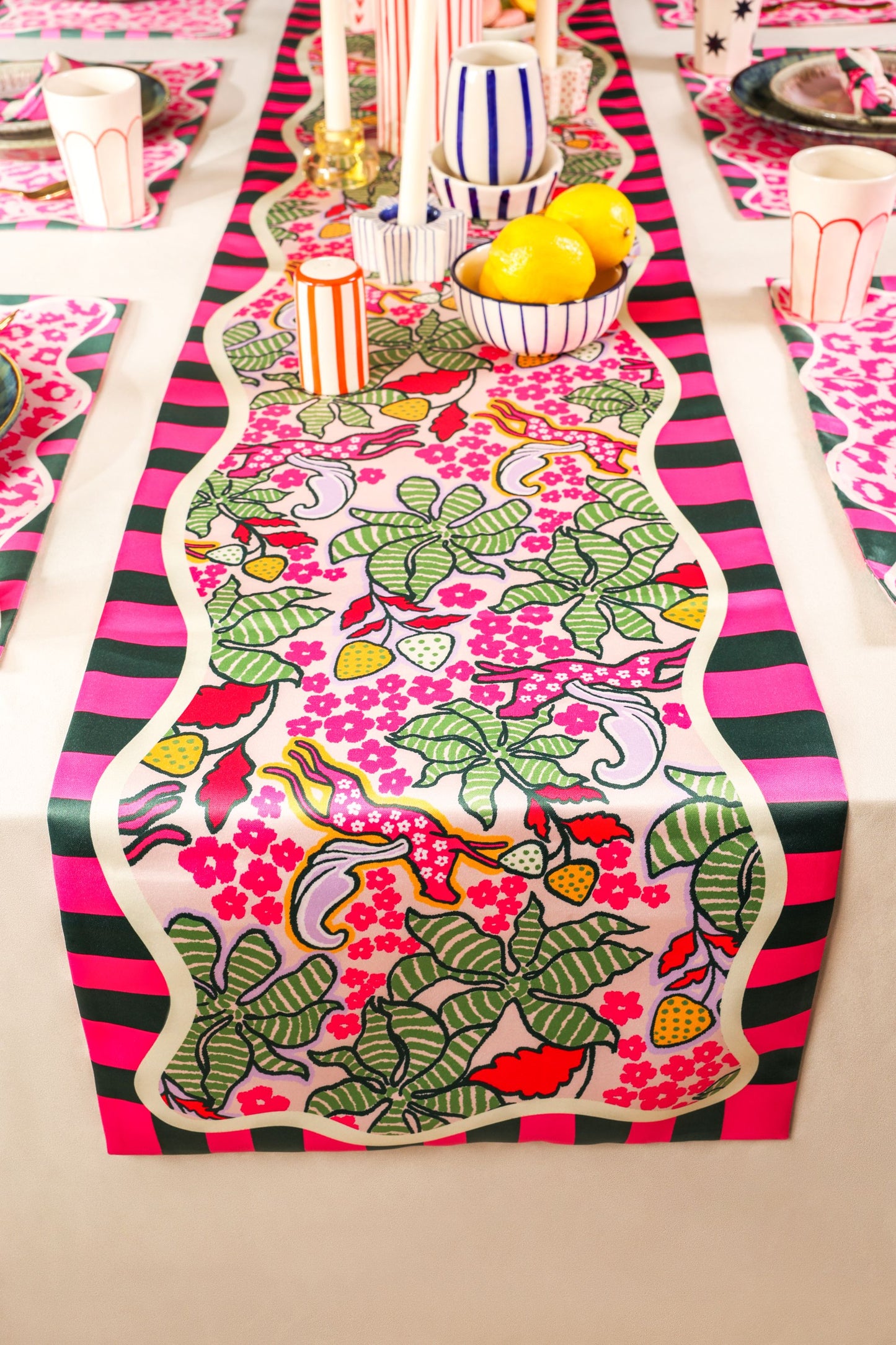 Wild Pop Table Runner