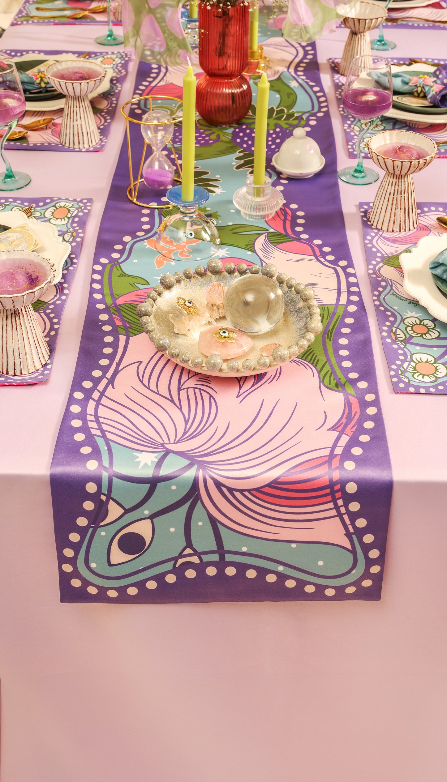 Berry Moon Table Runner