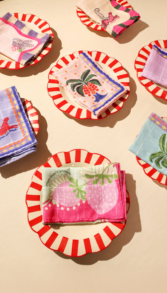 Berry in Bloom Napkin