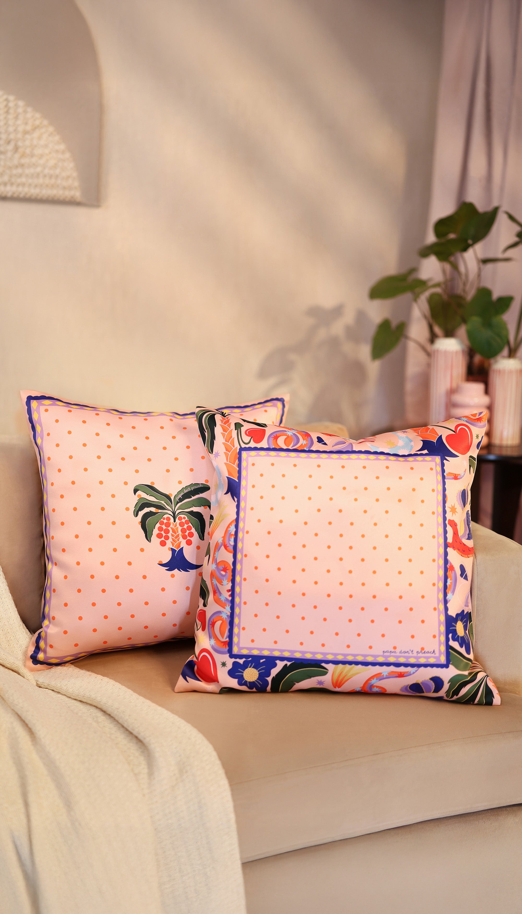 CUSHION COVERS – Papa Don't Preach