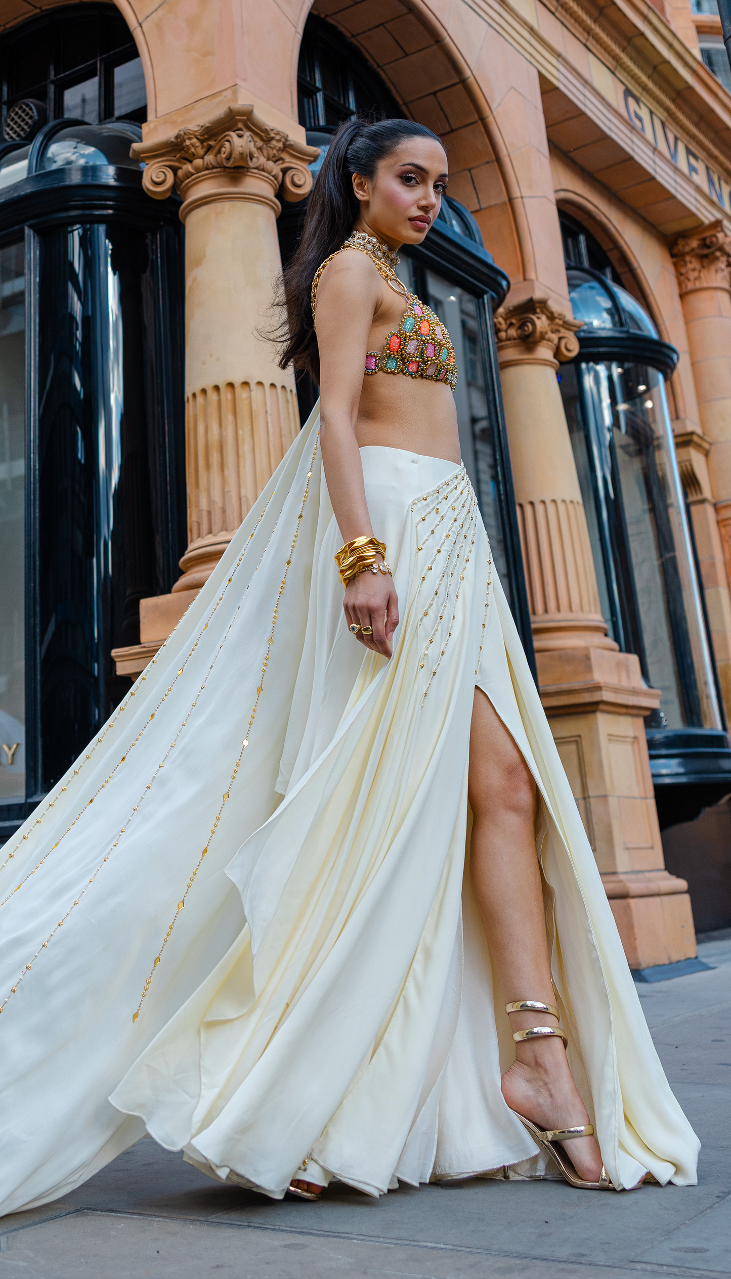 Champagne Drape
