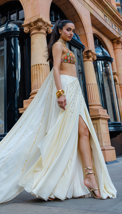 Champagne Drape