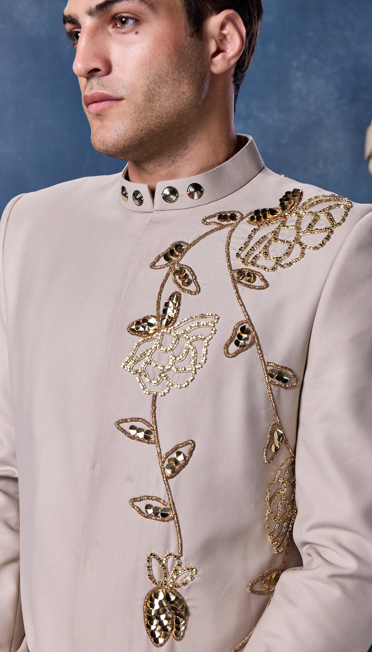 Royal Beige - Sherwani Set