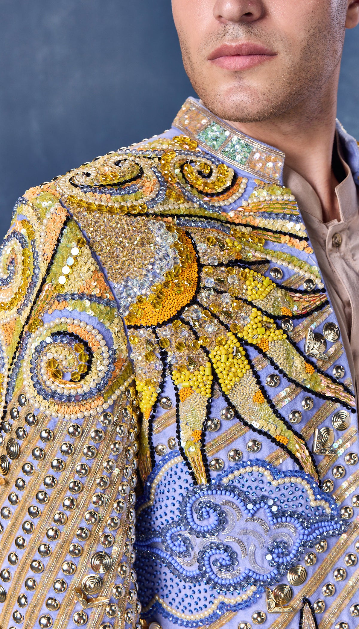 He wore the cosmos - Jacket Set