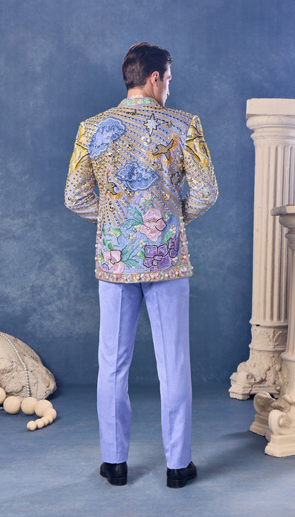 He wore the cosmos - Jacket Set