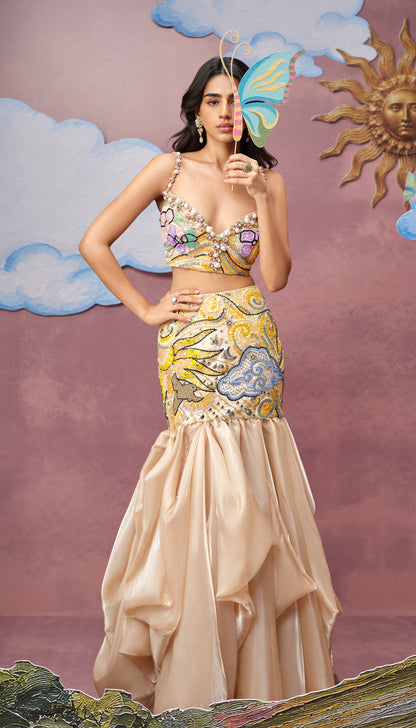 IVORY MAGIC - SKIRT SET