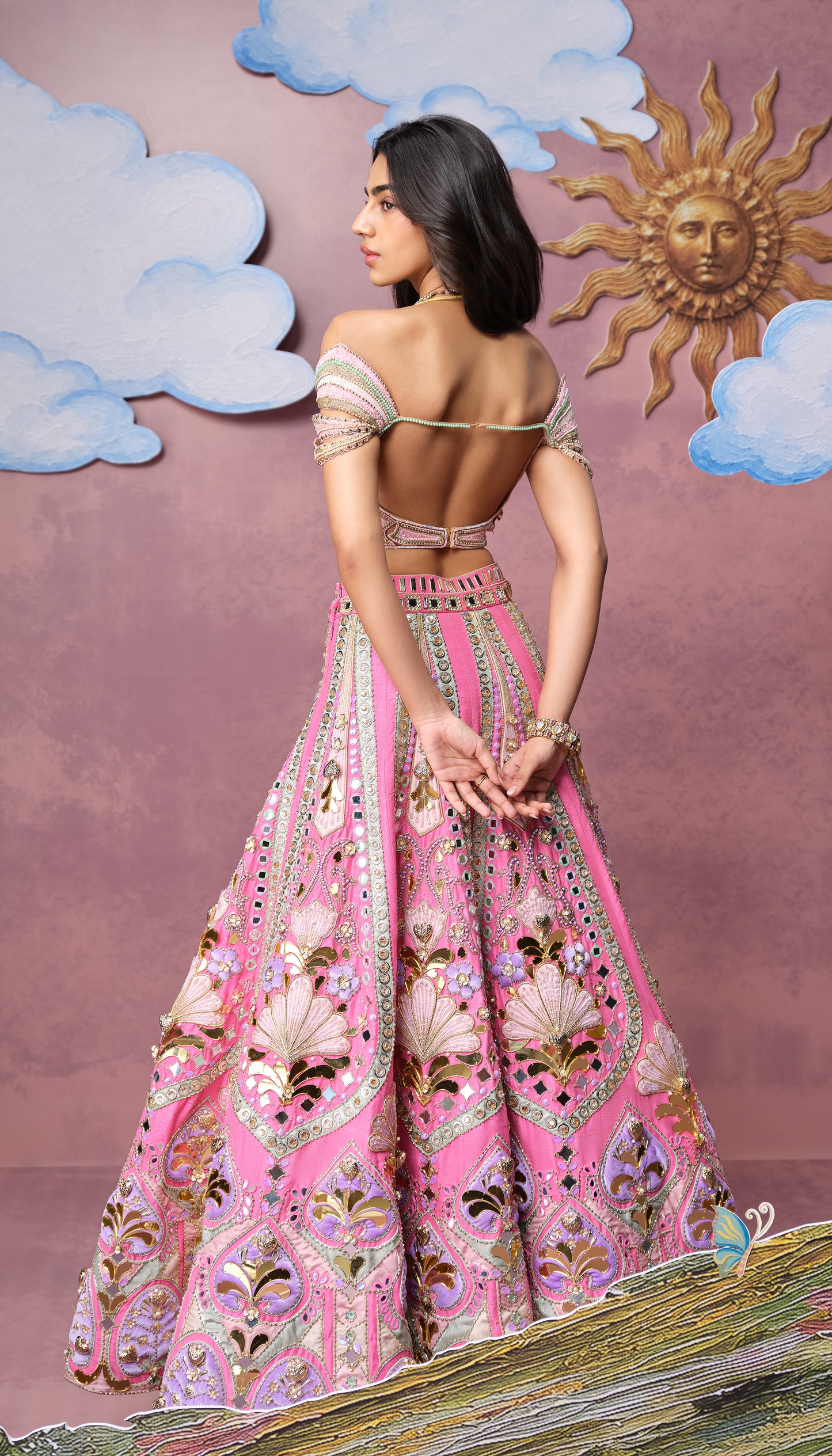 AURORA DREAMS - LEHENGA SET