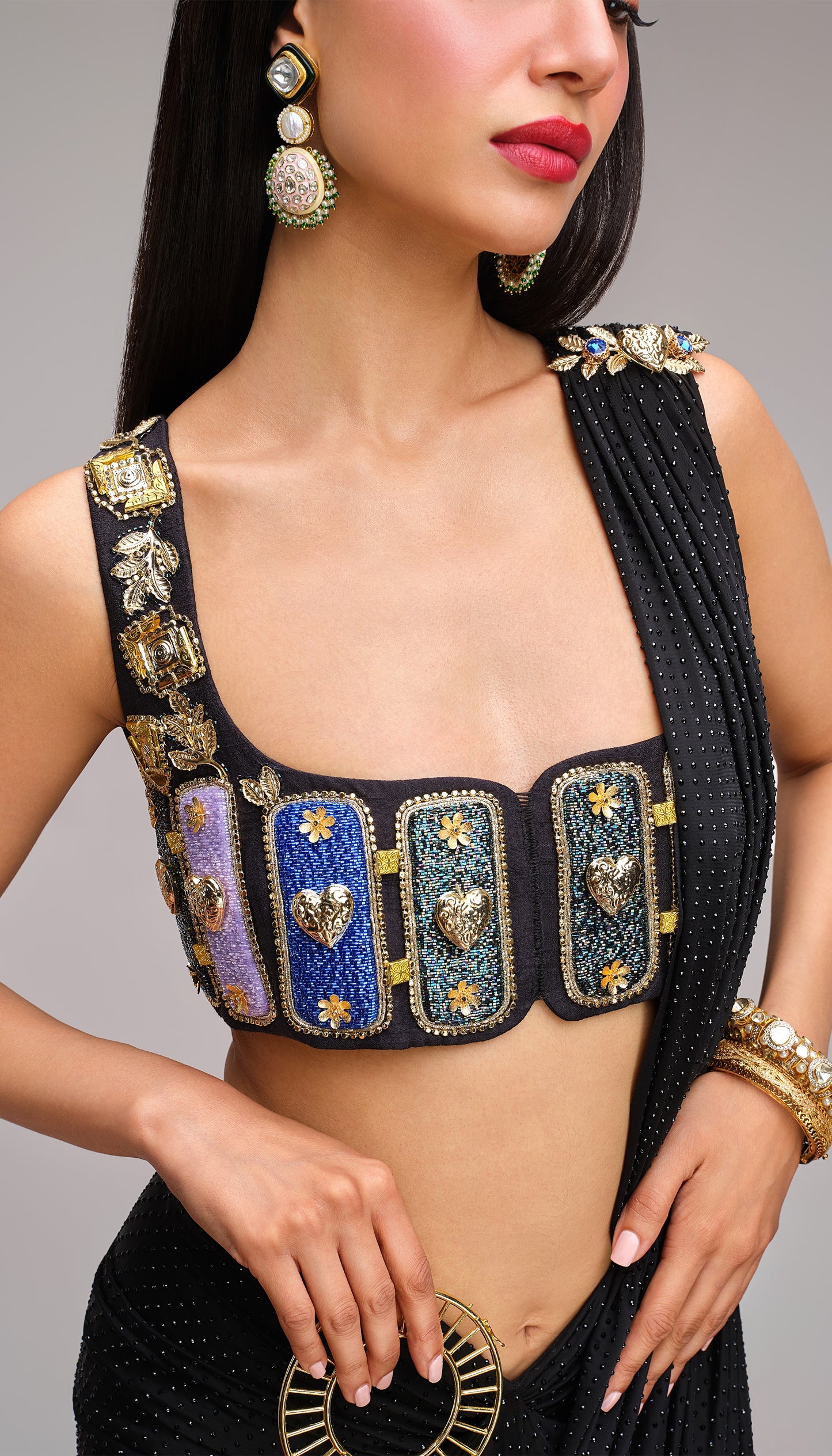 The Midnight Candy blouse