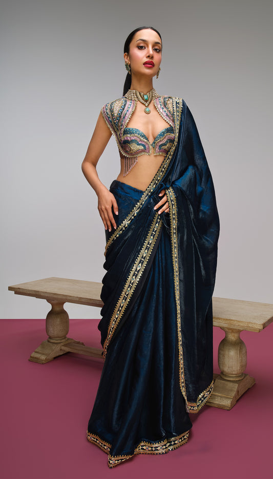POP PEAKCOCK - Saree Set