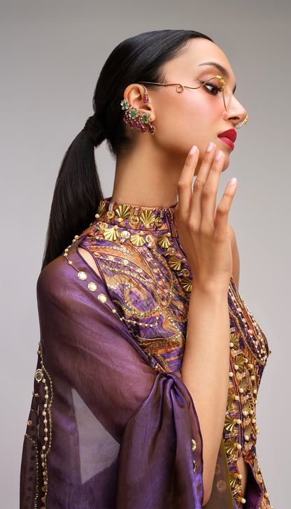 The Vintage Paisley - Peplum