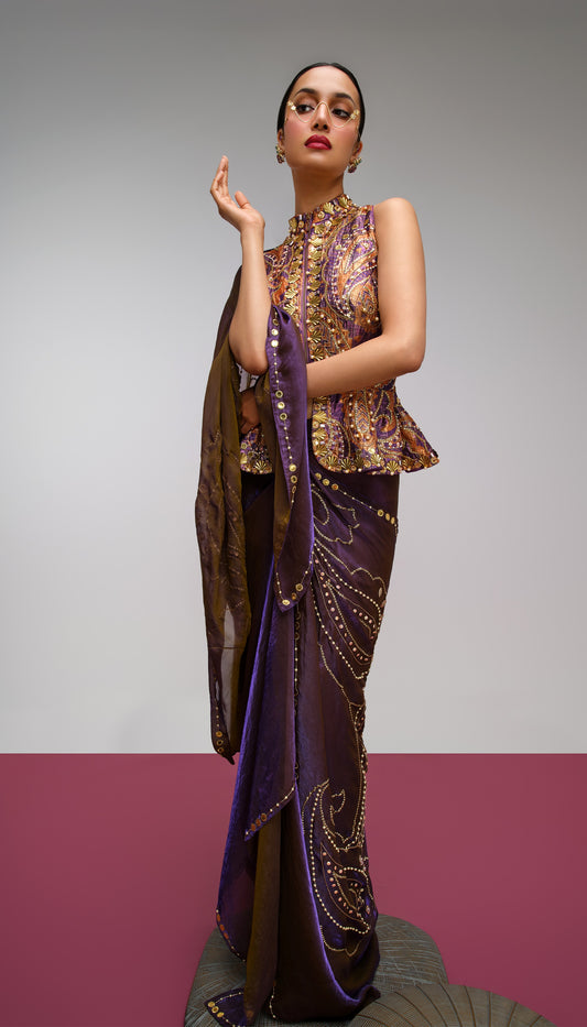 The Vintage Paisley - Peplum