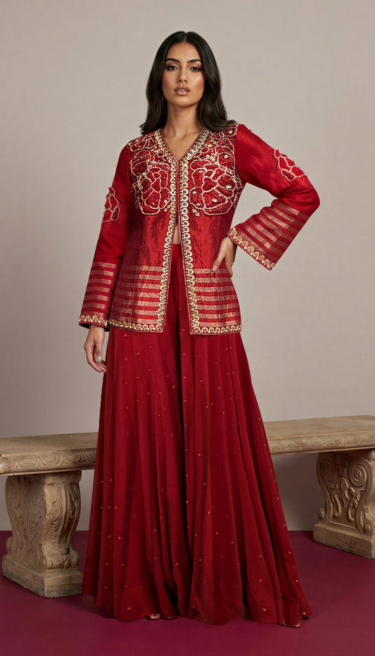 MISS SCARLET - Jacket Set