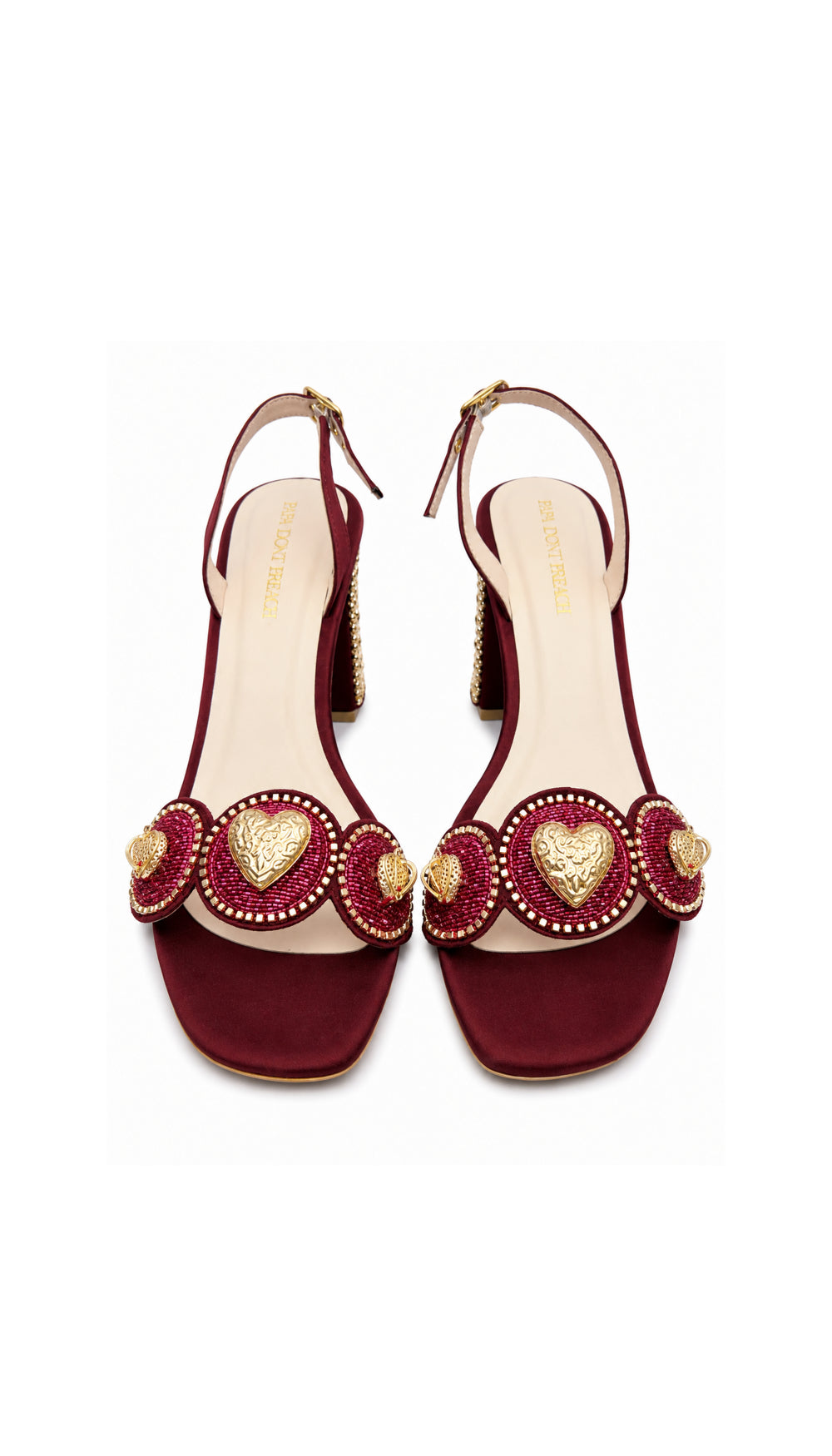Le Macaron : Sangria - Wine Block Heels