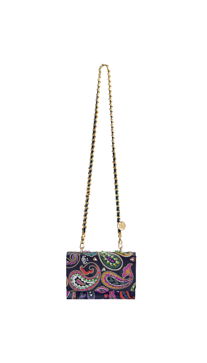 Sapphire Crystal Crush: Large Crossbody