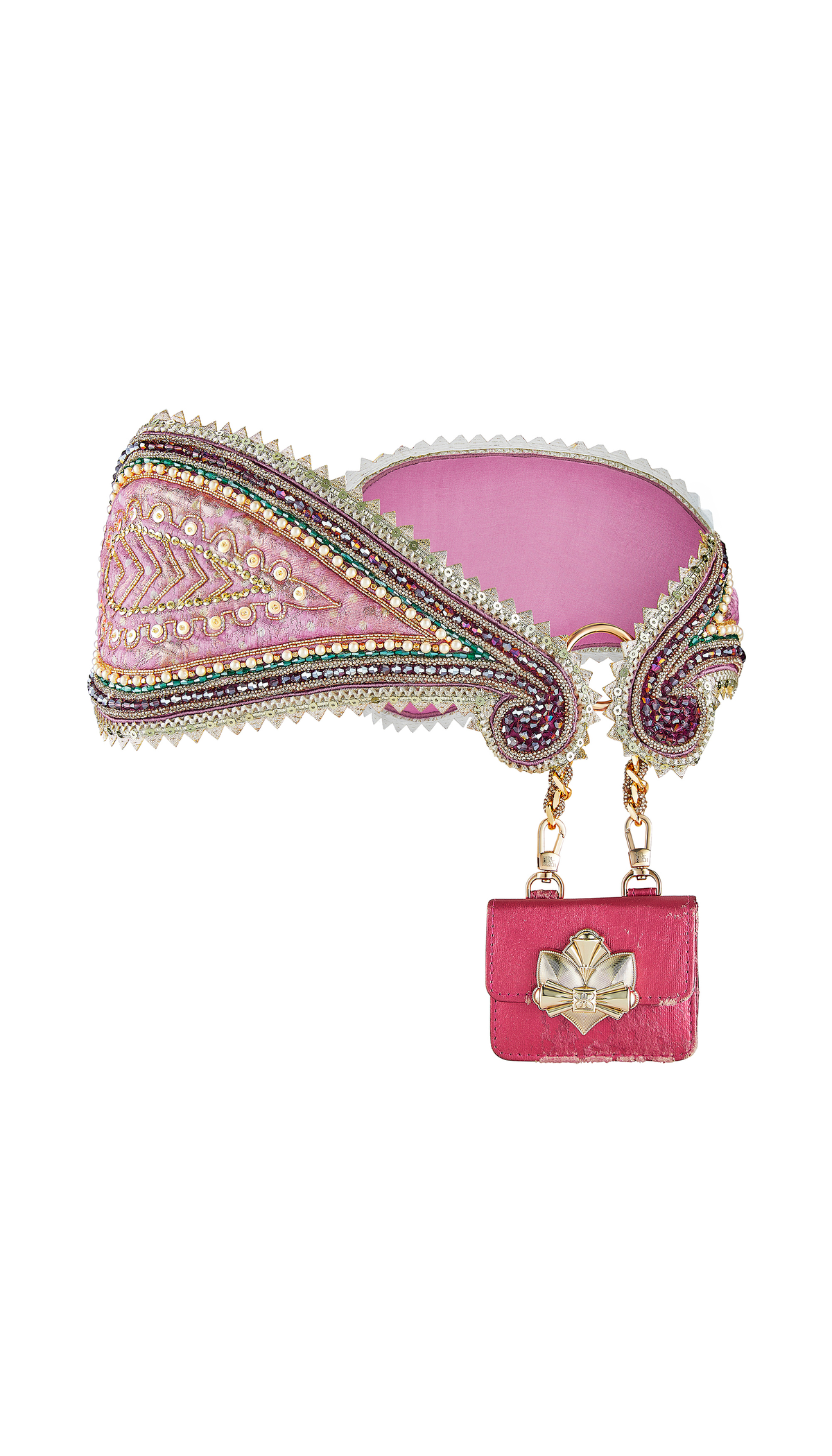 Jewelled Batua belt bag
