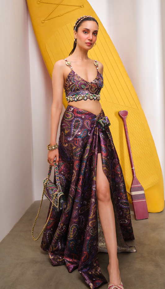 Merlot After Midnight - Skirt