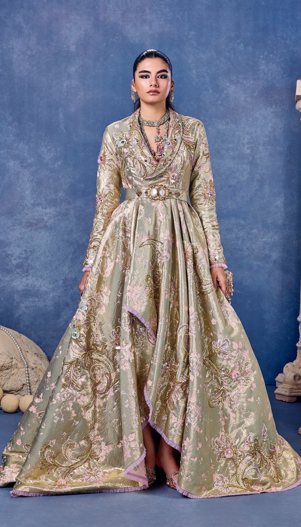 The Sacred Bouquet - Jacket Gown